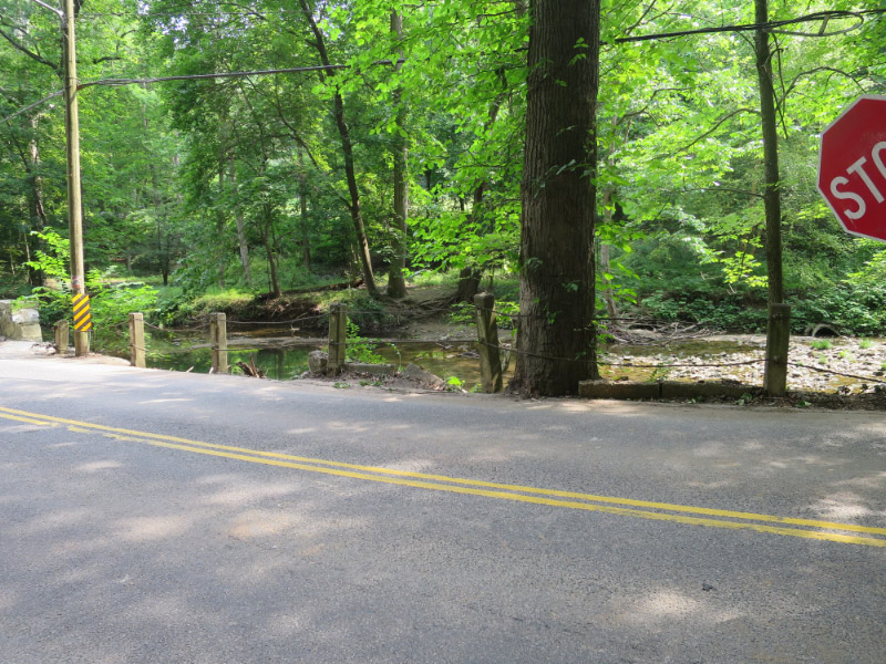 Broad Branch Road logjam clearing 1