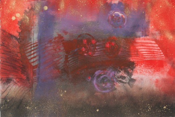 Dorothy Fall monotype print