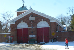DCFD Engine Co. 31's station at 4930 Connecticut (photo by Marlene Berlin)