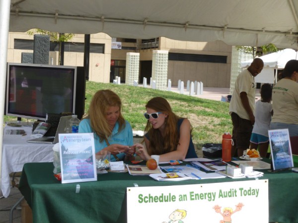 America’s Best Energy Team offered information on home energy audits. 