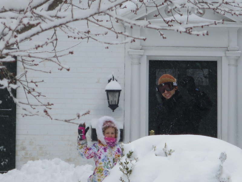 Braving conditions on Brandywine