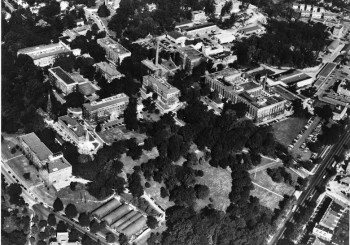 1952 aerial view of the National Bureau of Standards campus on Connecticut Ave (from the NIST archives)