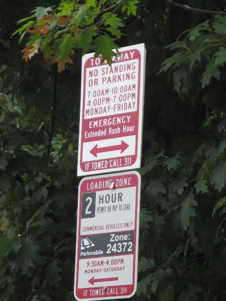 If you're used to parking on Connecticut between 9:30 and 10 a.m. weekdays, or 6:30 to 7 p.m., you could find a $100 ticket on your car.