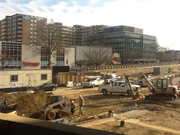 UDC Student Center construction 1